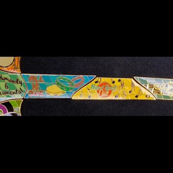 Hard Rock Cafe 30th Anniversary Guitar Puzzle Pin Set Limited to 2000 World Wide - Picture 5 of 9